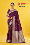 Kl Magic 158 Designer Lichi Silk Wedding Sarees Wholesale Market in Surat